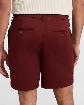7" Comfort Waist Hyper Stretch Chino Shorts