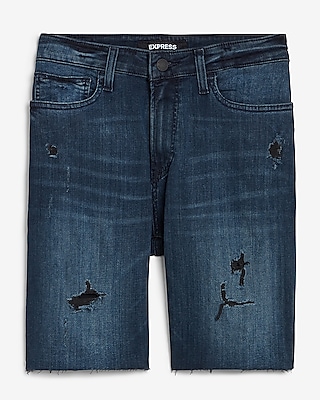 express jean shorts mens