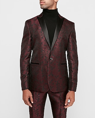 paisley suit coat