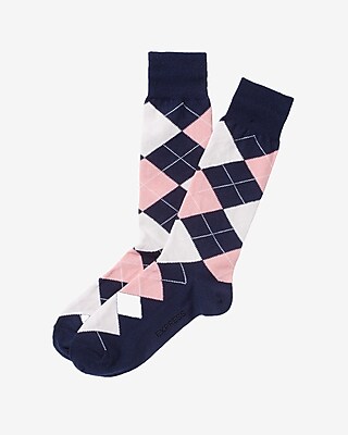 Class Club 3-Pack Argyle Crew Dress Socks machine wash 301302334 ...