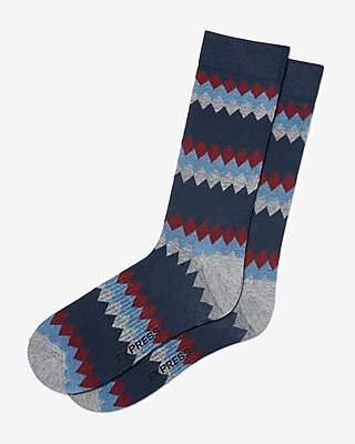 mens printed dress socks