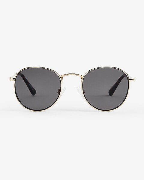 Factory Metal Navigator Sunglasses - Black