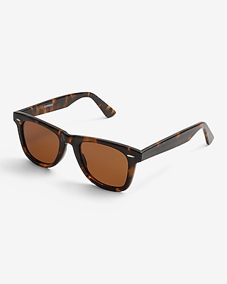 Tortoise Rounded Square Sunglasses