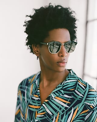 Polarized Browline Sunglasses Polarized Browline Sunglasses Express