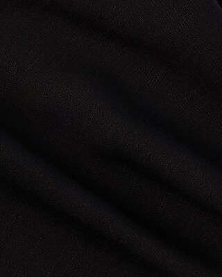 Black Whip Stich Pocket Square