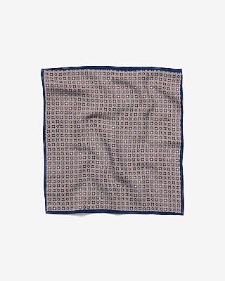 Floral Medallion Pocket Square