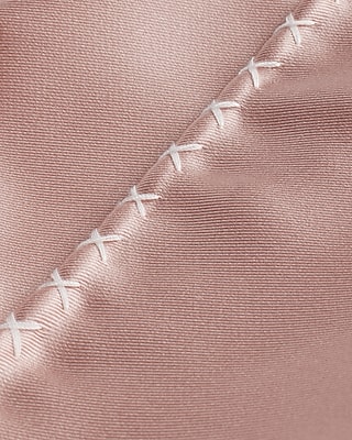 Mauve Whip Stich Pocket Square