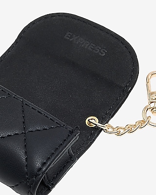 Quilted Faux Leather AirPod Case