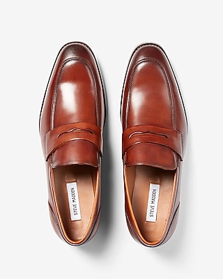 steve madden leather loafers