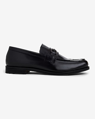 black dress loafers