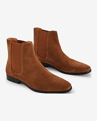 Genuine Suede Chelsea Boot