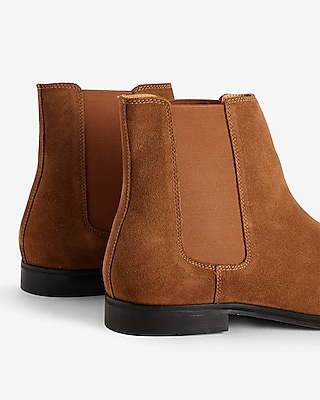 Genuine Suede Chelsea Boot