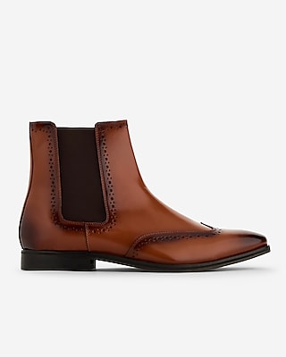 Brogue sale chelsea boots