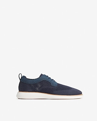 mens knit oxford shoes