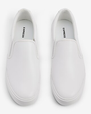 White Slip-on Sneakers | Express
