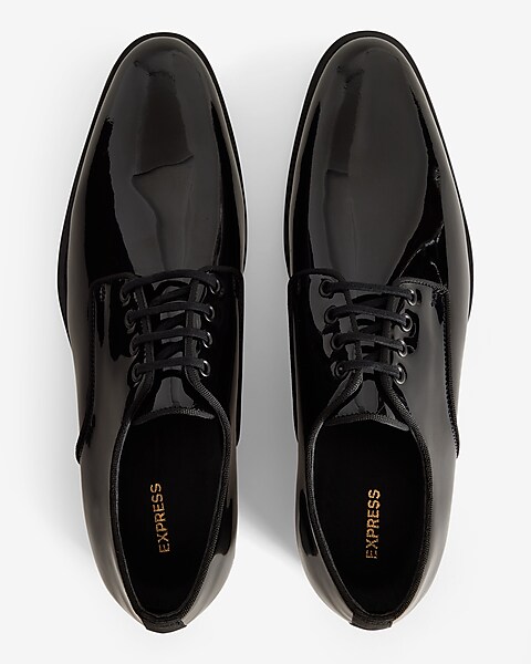 Genuine Patent Leather Lace Up Dress Shoe | Express