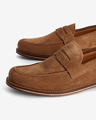 Genuine Suede Loafers | Express display picture 3