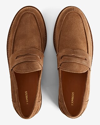 Genuine Suede Loafers | Express display picture 1