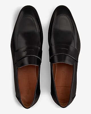 Edition Black Genuine Leather Loafers | Express display picture 1