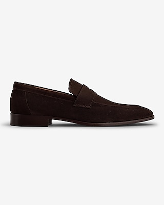 Brian Atwood X Express Brown Genuine Leather Double Monk Strap 