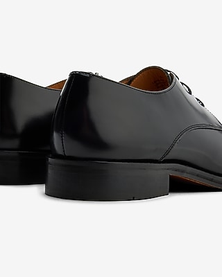 white christmas dresses Dress Shoe Cap Toe Oxford Brown Antique Leather D (Medium) / 15