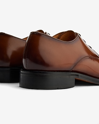 Genuine Leather Lace Up Dress Shoes