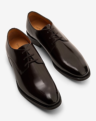 Genuine Leather Lace Up Dress Shoes