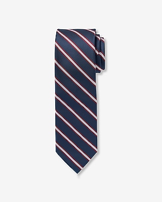 Classic Navy Varsity Striped Tie