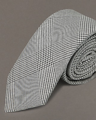 Edition Plaid Check Wool Tie