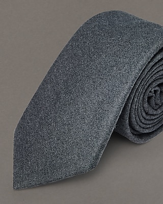 Edition Charcoal Gray Wool Tie