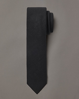 Edition Black Gray Wool Tie