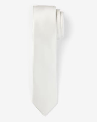 Ivory Silky Tie