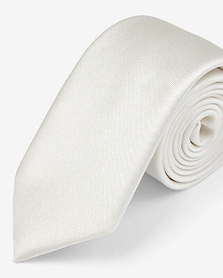 Ivory Silky Tie