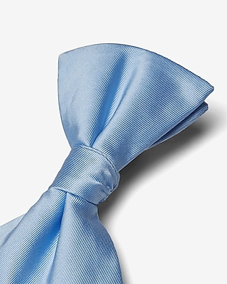 Solid Blue Bow Tie