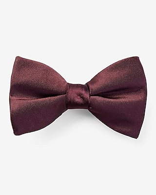 Solid Bow Tie Men's Black