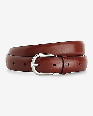 Mens slim shop brown belt