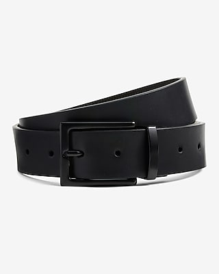 Buy Contacts Men's Genuine Leather Pin Buckle Belt  Leather Belt for Men  Classic Designs for Work & Business Casual (Black) at