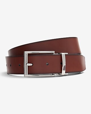 Black & Brown Reversible Leather Belt