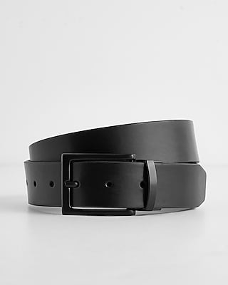 Black & Dark Brown Reversible Belt