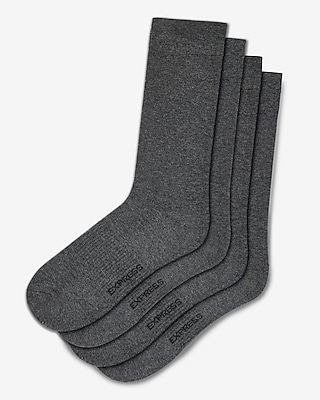 Black Windowpane Dress Socks