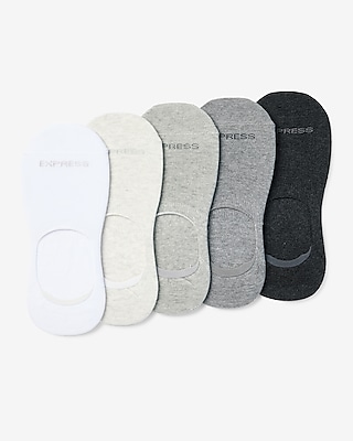 5 Pack Multi Color No Show Socks