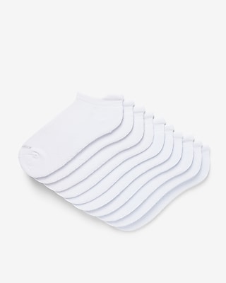 5 Pack White Ankle Socks