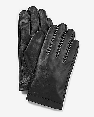 Genuine Leather Touchscreen Compatible Gloves | Express
