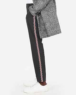 dress pants with stripe down the side