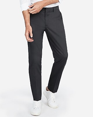 slim performance stretch easy care cotton dress pant