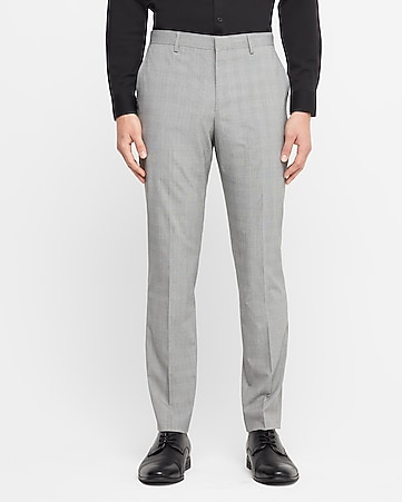 Men Dress Pants: Gray | EXPRESS