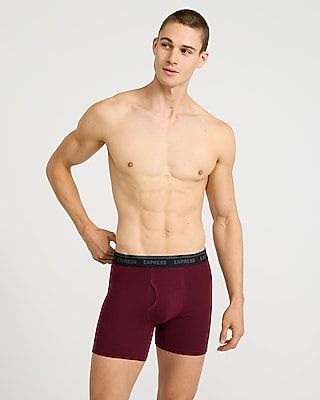 6" Luxe Cotton Boxer Briefs 3 Pack