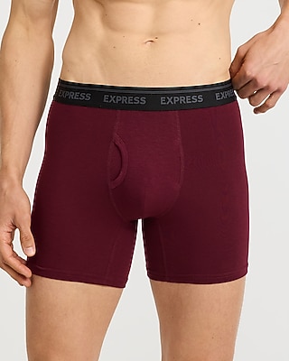 6" Luxe Cotton Boxer Briefs 3 Pack