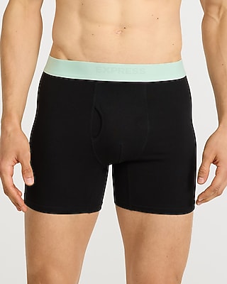 6" Luxe Cotton Boxer Briefs 3 Pack