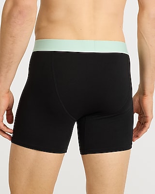 6" Luxe Cotton Boxer Briefs 3 Pack